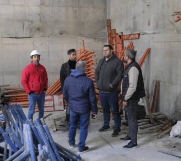 بازدید از پروژه تاپ دان شهران با حضور جمعی از مهندسان انجمن