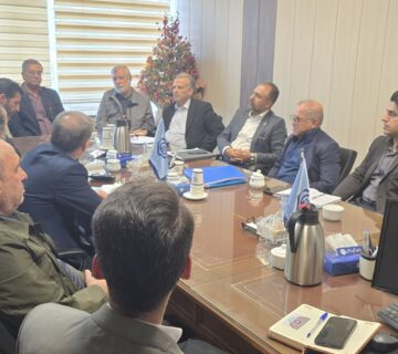 جلسه شورای هماهنگی انجمن‌های کارفرمایی و کارگری و وزارت کار و تامین اجتماعی و نظام مهندسی